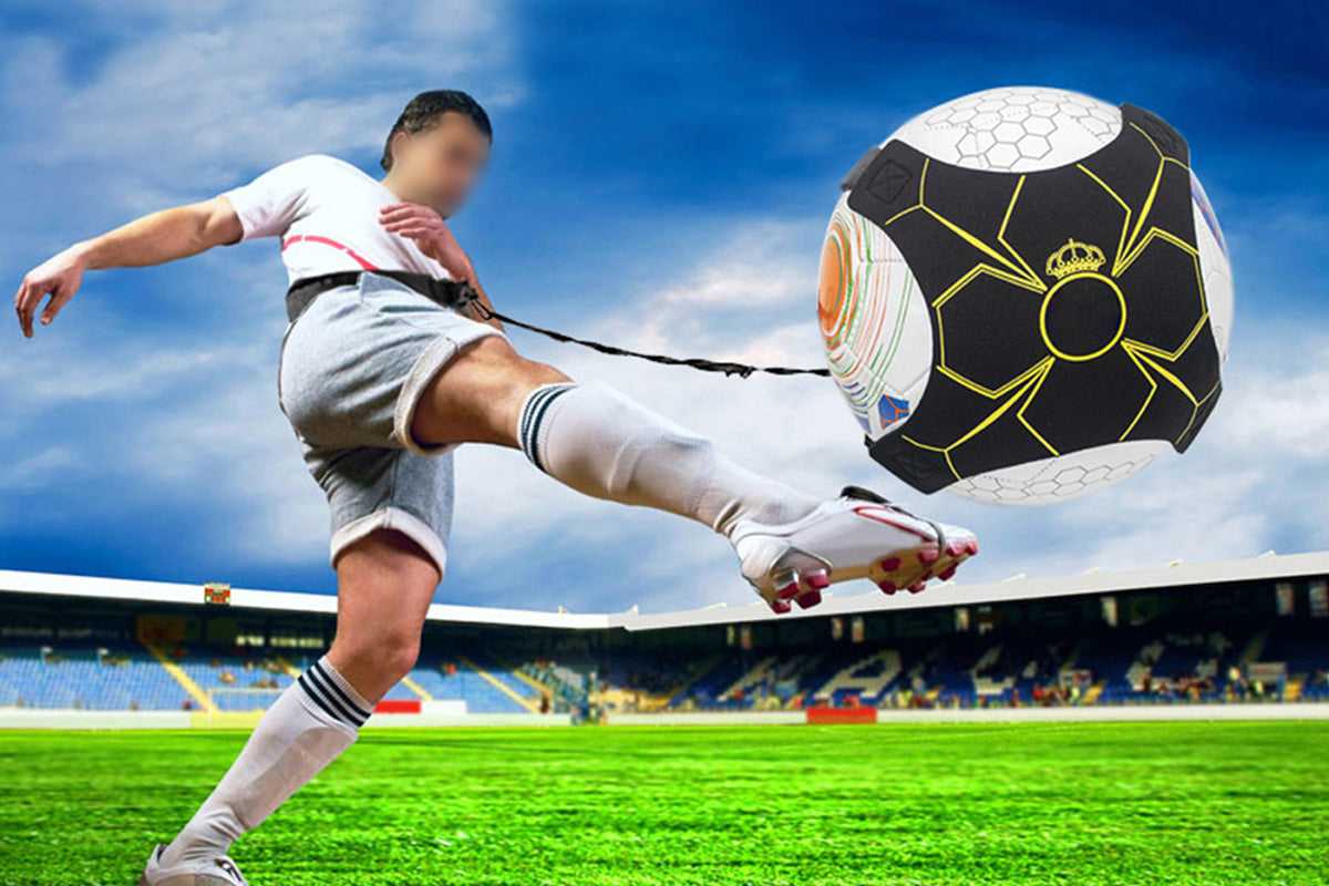 Soccer Volleyball Rugby Trainer Football Kick Throw Solo Practice Training Aid