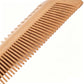 2PCS Double Sided Wooden Beard Comb for Beard Hair Portable Men Mustache Comb for Home Travel