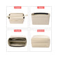 Felt Purse Insert Tote Bag Liner with Removable Zipper