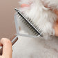 Large 2-Sided Undercoat Rake For Dogs And Cats Pet Grooming Brush Dematting Comb