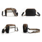 Small PU Crossbody Bag for Women Color-Block Shoulder Bag