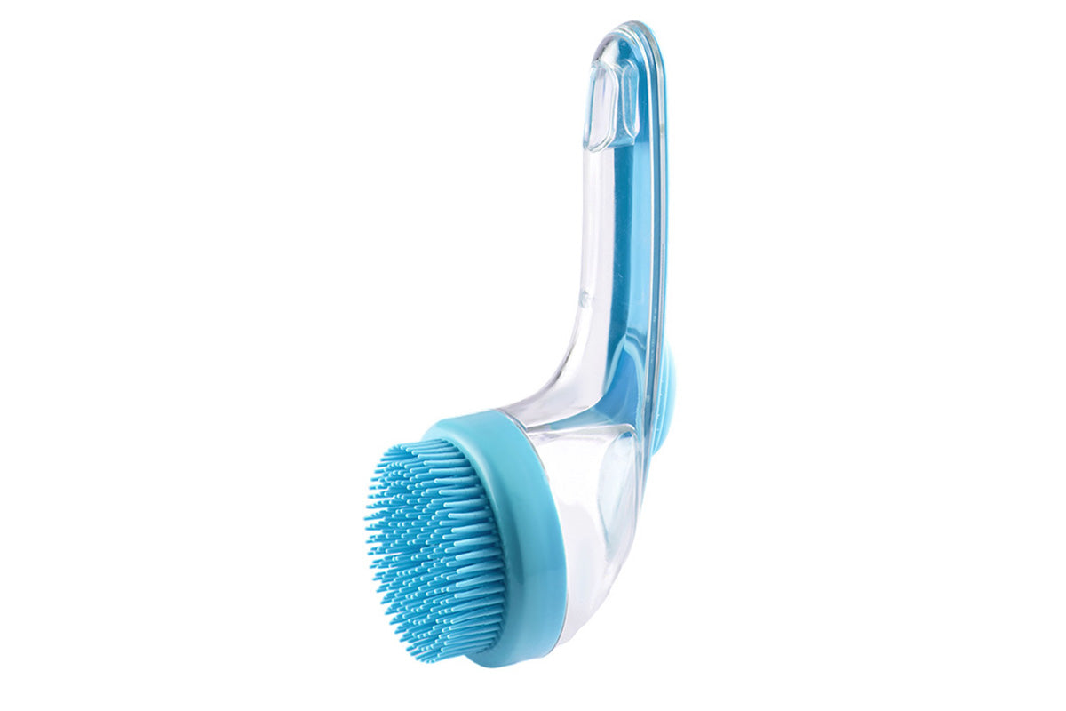 2 In 1 Dog Bath Brush With Built In Shampoo Dispenser Dog Shampoo Brush Bubble Maker