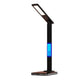 Foldable Desk Lamp with Wireless Charger USB Port and Digital Clock
