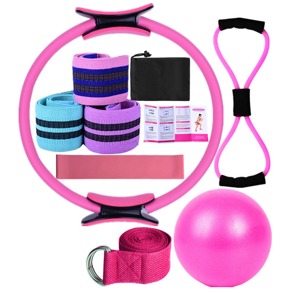 Yoga Set Pilates Essentials Kit For Women With Pilates Ring And Ball