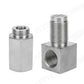 90 Degree O2 Sensor Spacer Bung Oxygen Sensor Extender Adapter for Exhaust System