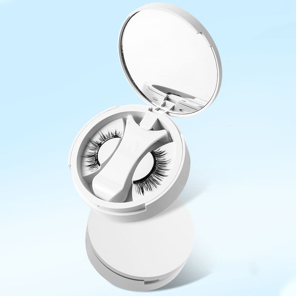 Eyelashes Kit With Clip Reusable Lashes Glue-Free False Lashes