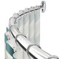 Curved Shower Curtain Rod Stainless Steel Shower Rods for Bathroom Bathtub