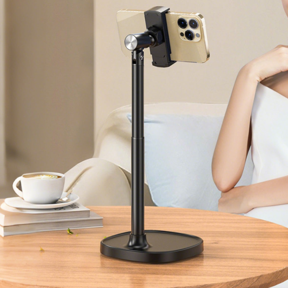Phone Stand for Desk Adjustable Height Phone Holder for iPhone 17 16 15 Pro Max