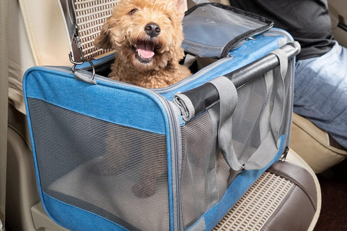 Pet Carrier for Large Cats Washable Dog Carrier Privacy Protection for Travel