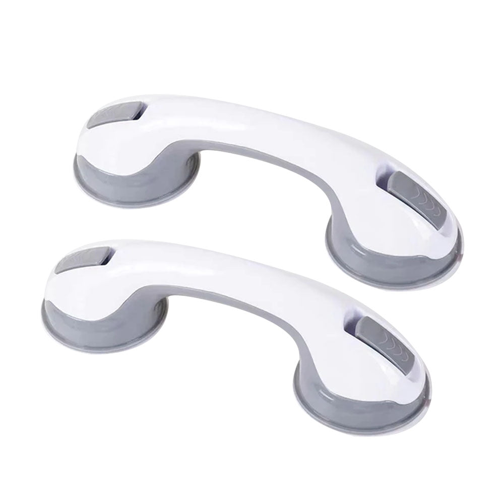 2Pcs Suction Cup Shower Handles Grab Bars for Shower for Elderly