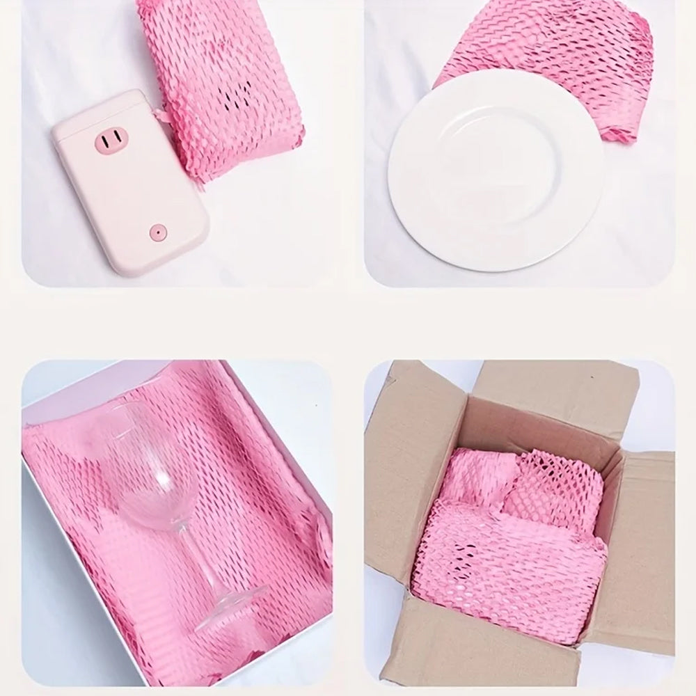 Honeycomb Anti-Collision Packing Paper