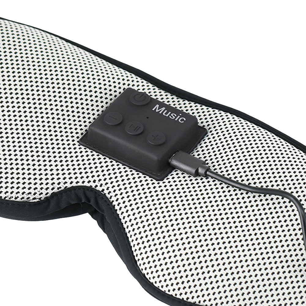2Pcs Bluetooth Sleeping Headphone 3D Eye Mask Wireless Sleeping Eye Mask