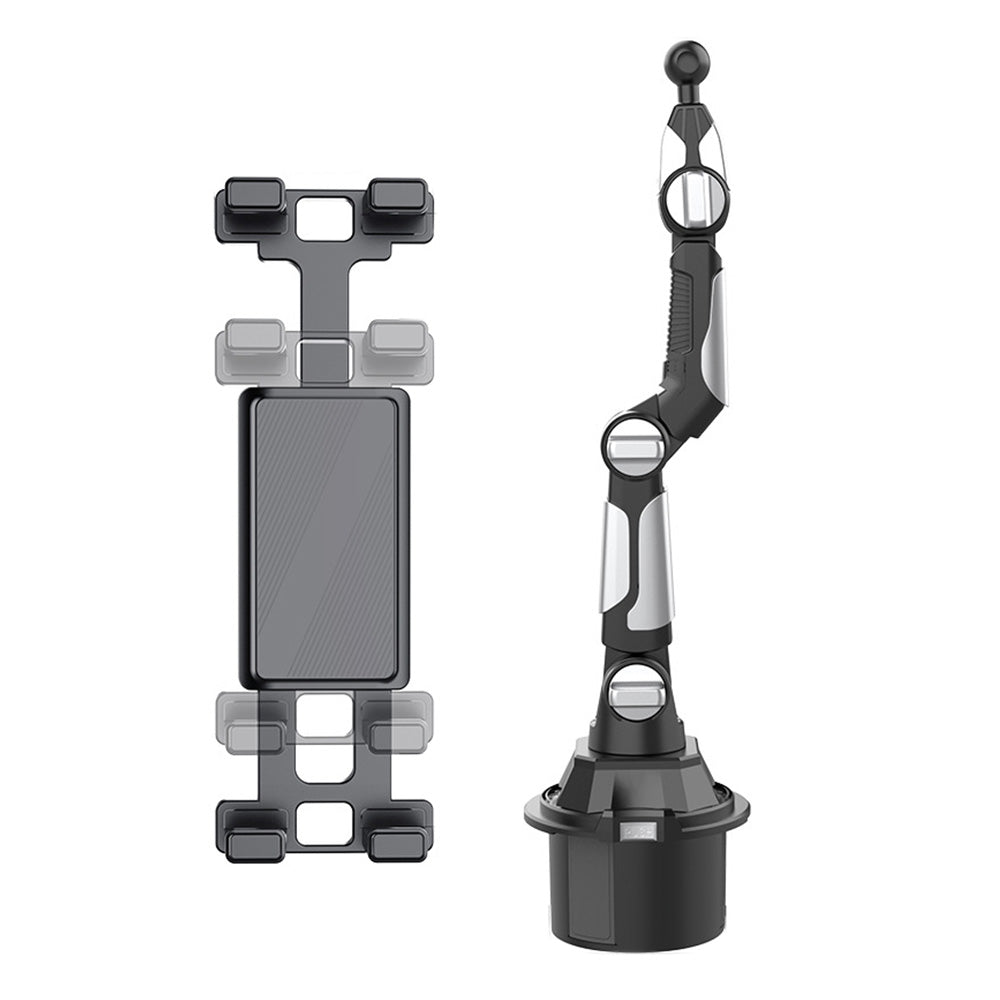 Car Cup Holder Phone Mount Adjustable For Tablet Phone In Vehicles