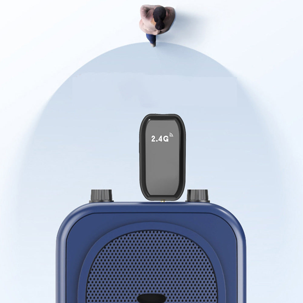 2.4G Wireless Microphone Headset Mic And Handheld 2 In 1 Voice Amplifier