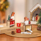 Portable Calendar Ornament Decorative Santa Design Christmas Calendar Ornament