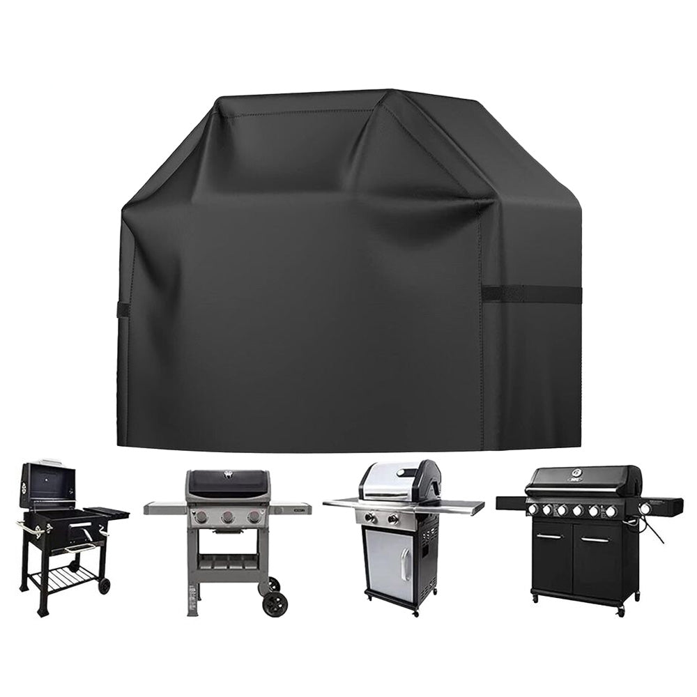 BBQ Grill Cover Water-resistant Oxford Fabric Dustproof Barbecue Protector Cover