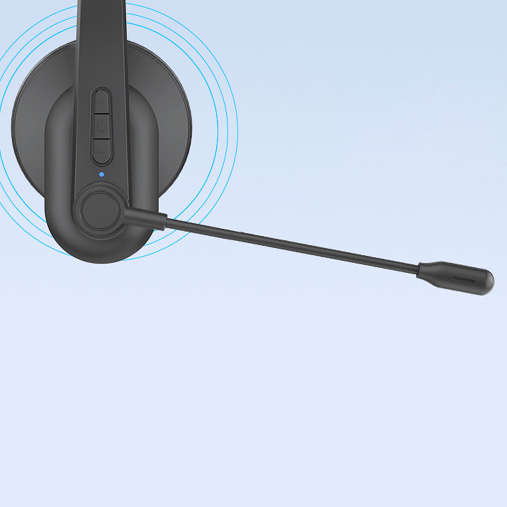 Bluetooth Headset with Microphone Wireless Business Headphones Mic