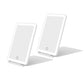 2Pcs Rechargeable Makeup Mirror Portable Vanity Mirror with 3 Light Colors