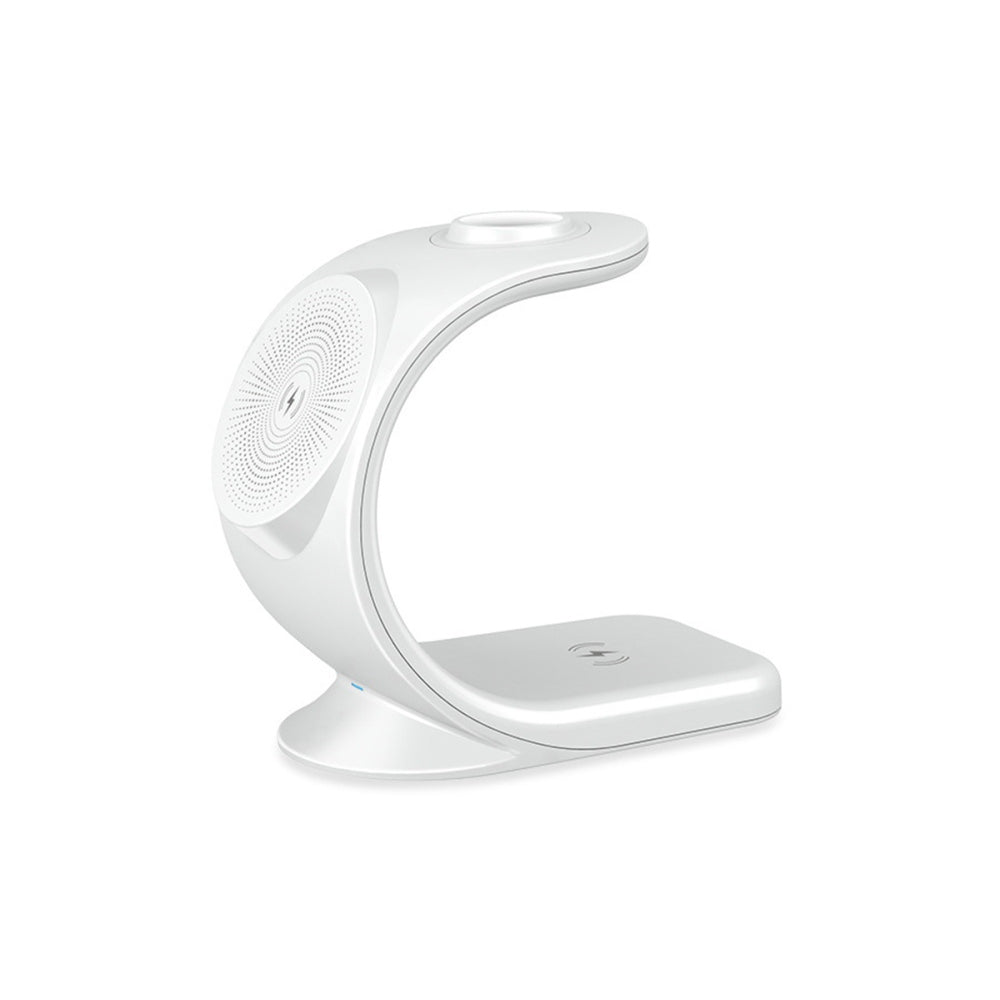 3 in 1 Wireless Charging Station for iPhone AirPods Apple Watch 15W Fast Charging Stand