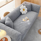 Textured Soft Sofa Throw Couch Knitted Decorative Blanket