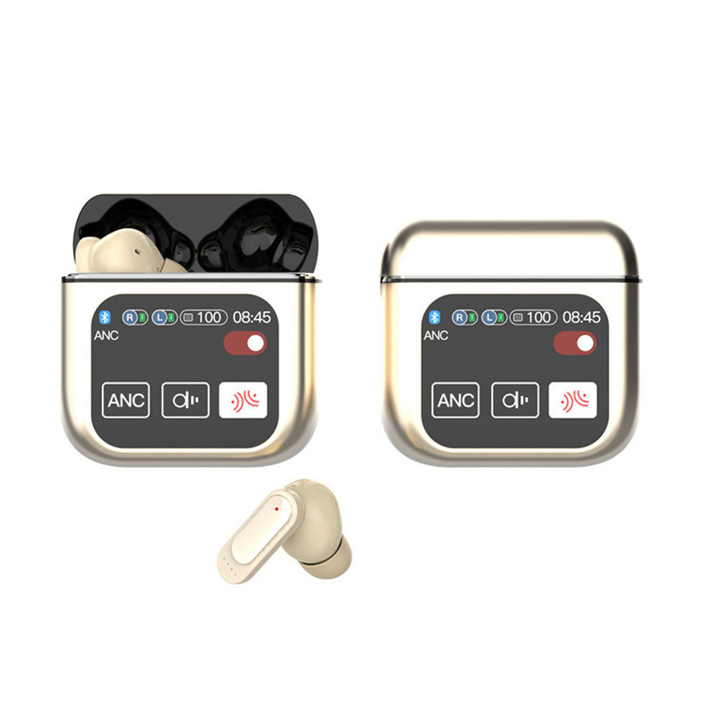 Bluetooth 5.4 Wireless Earbuds Stereo Bass Headphones With Touch Screen