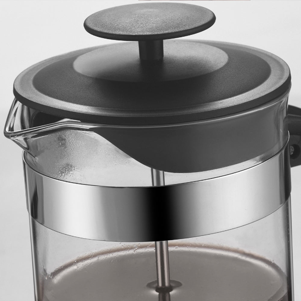 Kitchen Press Espresso Tea and Coffee Maker with Triple Filters