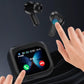 Bluetooth 5.3 Wireless Earbuds With Multifunctional Touch Screen LCD Screen Headphone