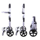 Folding Shopping Cart with Waterproof Oxford Bag Portable Utility Trolley