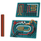 2Pcs Sensory Activity Double-Sided Kids Busy Board for Fine Motor Skill