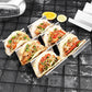 2Pcs Stainless Steel Taco Stand Rack Oven Safe Taco Holder for Baking