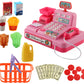 Cash Register Pretend Play Calculator Cash Register Toys with Scanner