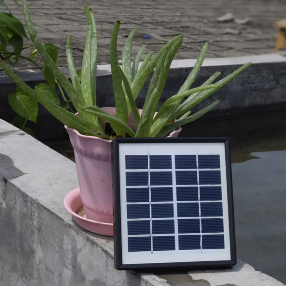 Auto Day and Night Solar Powered USB Oxygenator Air Pump Oxygenator for Fish Pond Pool