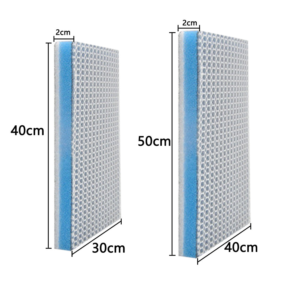 2 Piece Thickened 8D Aquarium Filter Pads for Fish Tank