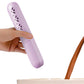Cordless Rechargeable Hair Straightener Brush Mini Fast Heating Comb For Travel