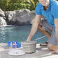 Pool Skimmer Basket with Handle for Inground Pools Large Mesh Filter Basket