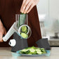 Kitchen Vegetable Food Manual Rotary Chopper Slicer
