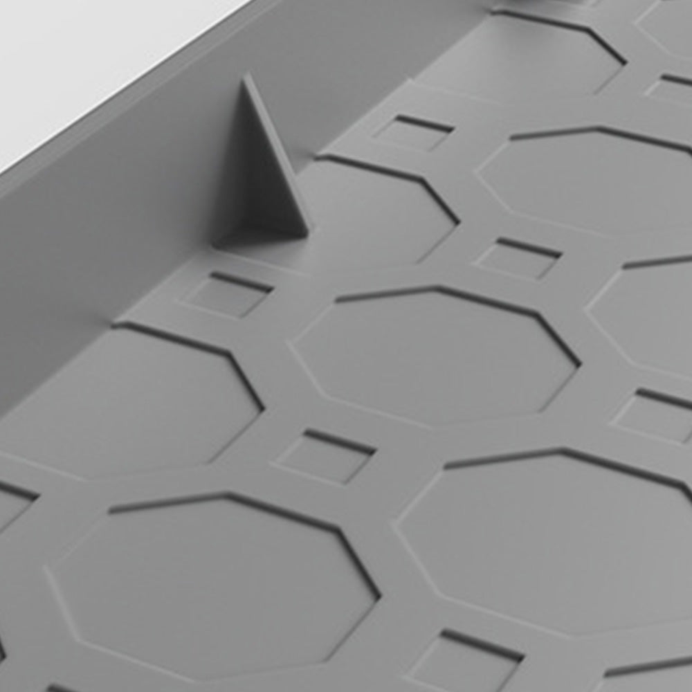 Silicone Under Sink Mat with Raised Edge for Cabinet Protection