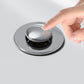 2Pcs Universal Bathroom Sink Pop-Up Stopper Drain Filter