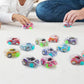 50Pcs Mini Pull Back Cars Set Pull Back Racing Vehicles Goodie Bag Stuffers