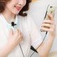 Clip-on Lapel Mini Lavalier Mic Microphone for Mobile Phone PC Recording-3.5mm Type