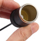 5V to 12V Step-Up Power Cable USB to Car Cigarette Lighter Converter for Dash Cams