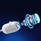 2 in 1 Galaxy Projector Starry Sky Night Light USB Projection Films Lamp