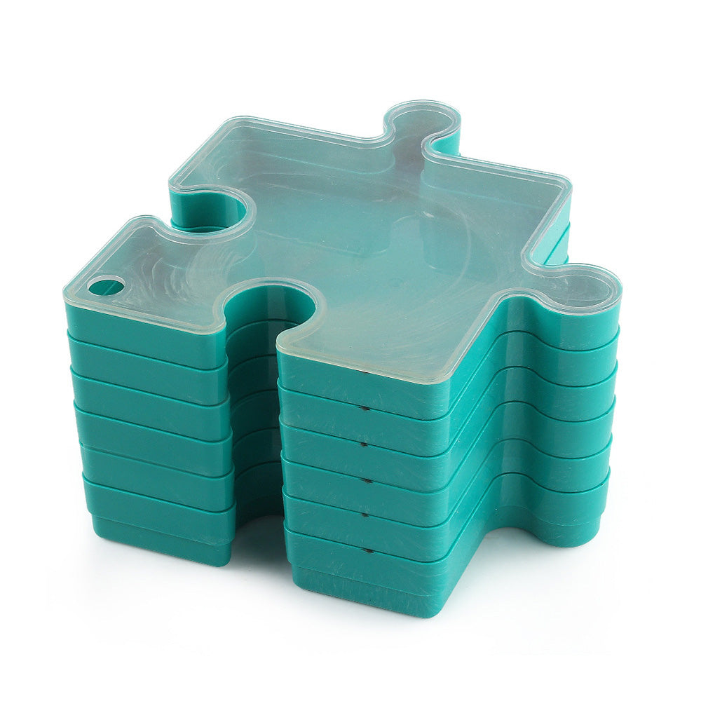 6 Layer Puzzle Storage Organizer Box Stackable Sorting Trays for 1000 Pieces
