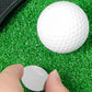 2PCS Golf Divot Repair Tool Putt Alignment Ball Marker Pop-up Fork Tine