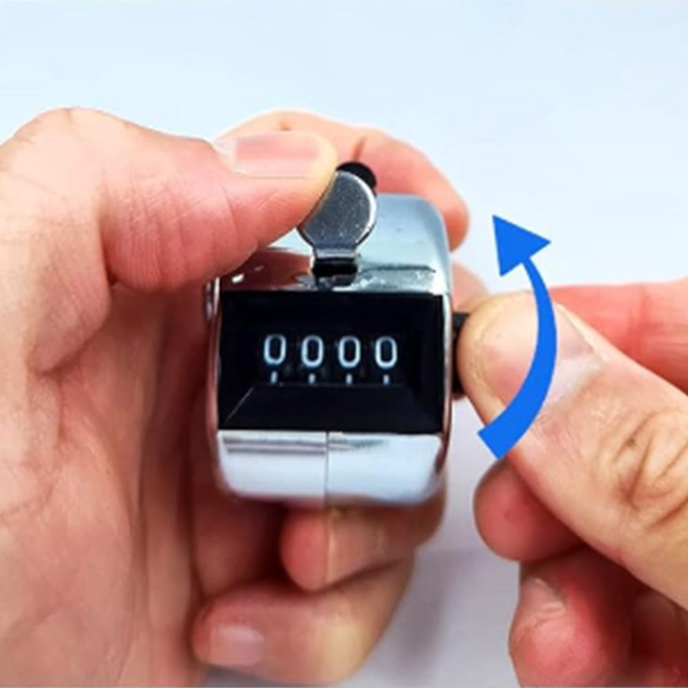 4-Digit Number Clicker Golf Hand Tally Counter