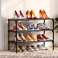 3 Tier Stackable Shoe Rack Shelf Shoe Organizer For Closet Entryway Garage