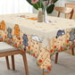 Cute Cat Tablecloth Dining Table Cover Polyester Tablecover