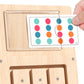 Color Matching Puzzle Toys Montessori Brain Teasers Board Game For Little Ones