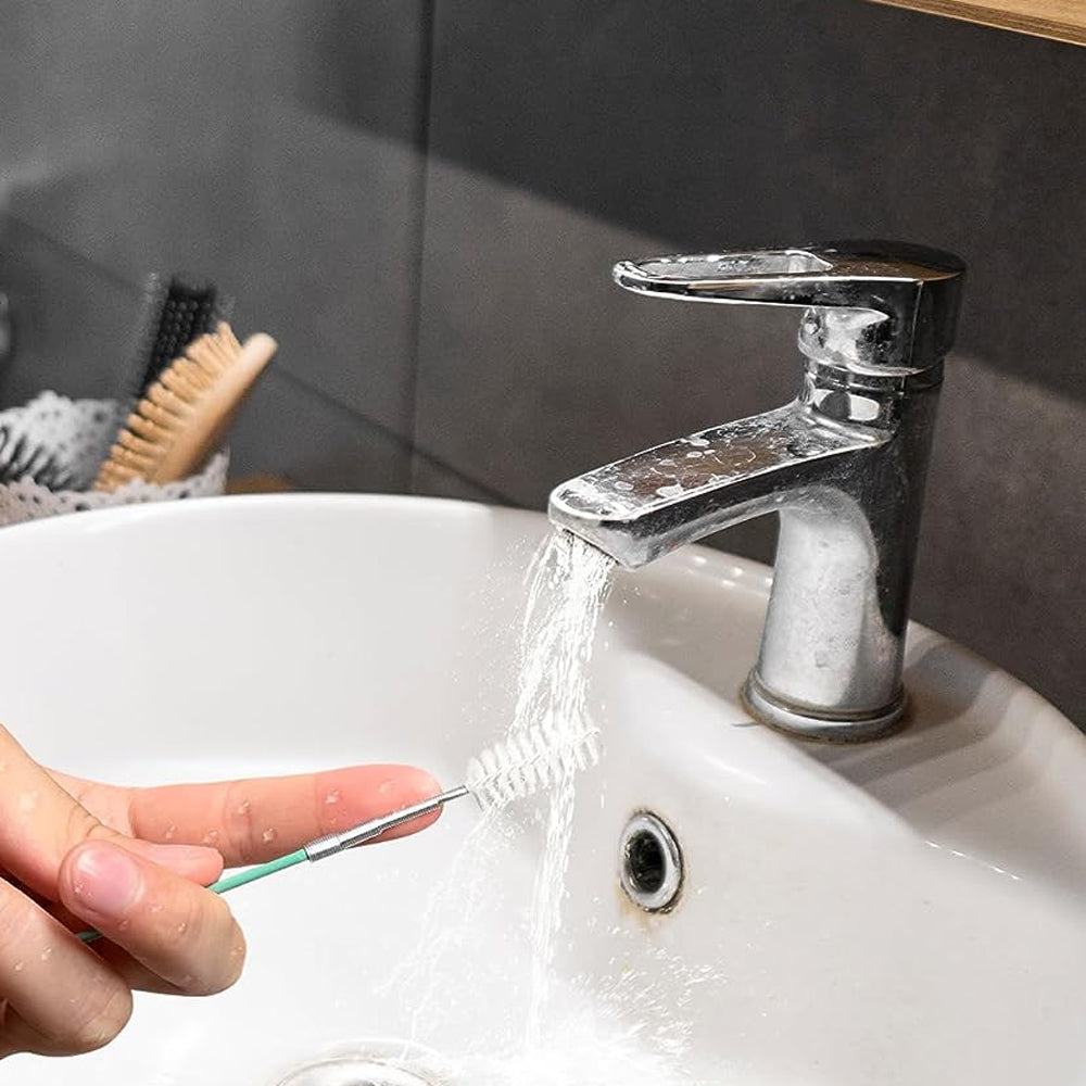Tube Cleaning Brush Slim Flexible Drain Brush