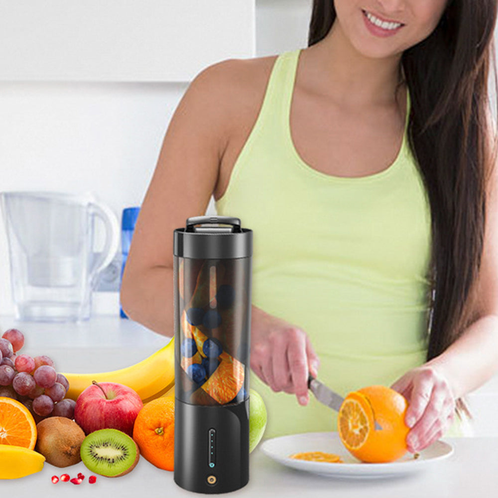Portable Blender for Shakes and Smoothies with 6 Blades and Cleaning Brush